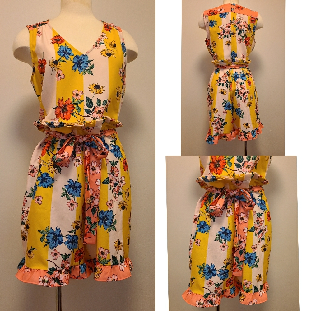 ECI floral romper